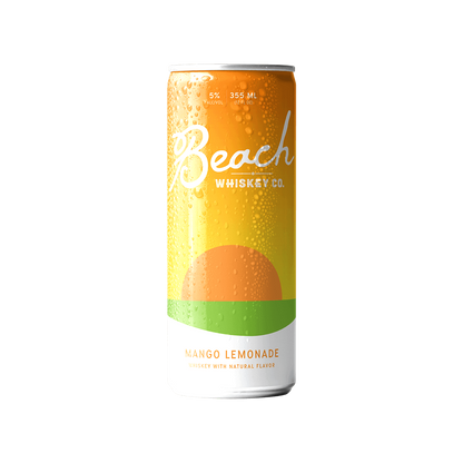 Beach Whiskey Mango Lemonade Can