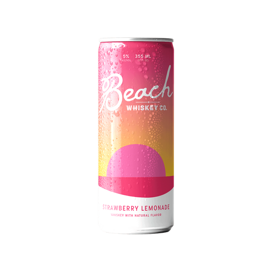 Beach Whiskey Strawberry Lemonade Can