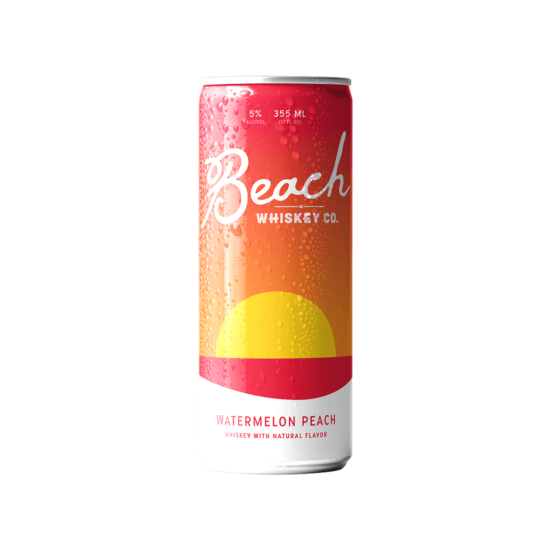 Beach Whiskey Watermelon Peach Can